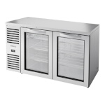 True TBR60-RISZ1-L-S-GG-1 - Back Bar Cooler, two-section, 60